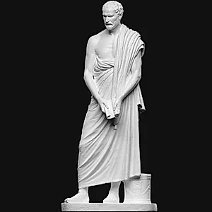 Portræt af Demosthenes (384-322 f.Kr.) stående by Ubekendt