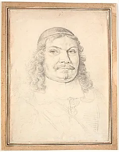 Portræt af den holstenske-gottorpske kansler Johan Adolph Kielman von Kielmanseck (1612-1676). Brystbillede enface til højre