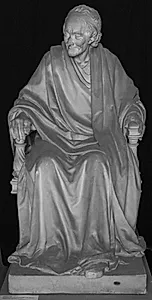 Portræt af den siddende Voltaire (1694-1778), fransk forfatter og filosof by Ubekendt