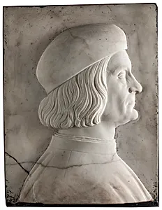 Portræt af den venezianske maler Giovanni Bellini (Ca. 1430/31-1516) by Ubekendt