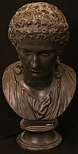 Portræt af Domitilla? gift med kejser Vespasian by Ubekendt