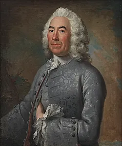 Portræt af en ældre herre by Johan Hörner