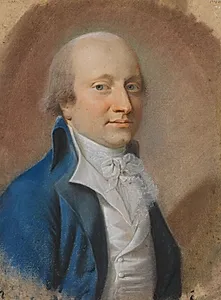Portræt af en herre, formentlig en Blücher by Jens Juel