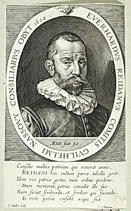 Portræt af Everhard van Reyd by Jan Harmensz. Muller