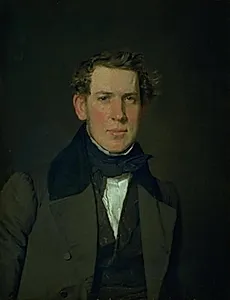 Portræt af fabrikant Carl Adolf Feilberg by Christen Købke