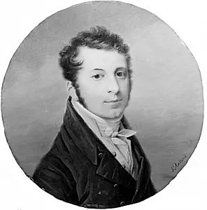 Portræt af Francois Louis Arlaud, kunstnerens broder by Louis Ami Arlaud