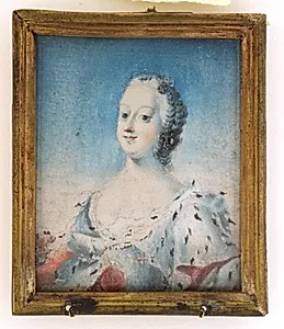 Portræt af Frederik V's dronning Louise