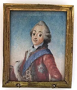 Portræt af Frederik V by Andreas Thornborg