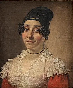 Portræt af fru Gumperd by C.A. Jensen