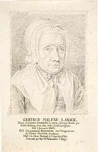 Portræt af Gertrud Malene Laback
