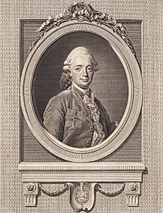 Portræt af gesandten Otto Blome by J.F. Clemens