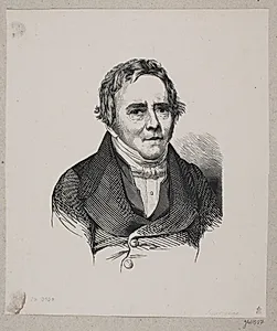 Portræt af H.C. Ørsted by Södergren