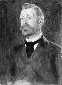 Portræt af Hans Christian Andersen Bekkevahr by Erik Werenskiold
