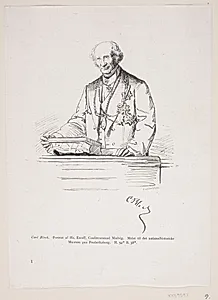 Portræt af J. N. Madvig