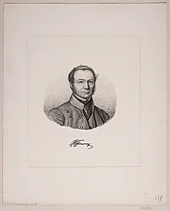 Portræt af Johan Christopher Hoffmann by Vilhelm Kyhn
