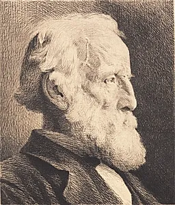 Portræt af Johan Daniel Herholdt by Frans Schwartz