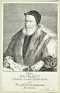 Portræt af Joost Sijbrandtsz. Buyck by Jan Harmensz. Muller