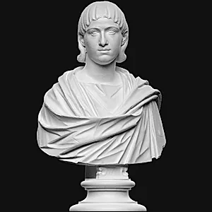 Portræt af Julia Mamaea, Alexander Severus mor og medregent by Ubekendt