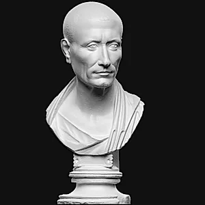 Portræt af Julius Caesar? by Ubekendt