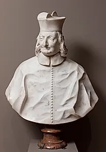 Portræt af kardinal by Lorenzo Ottoni