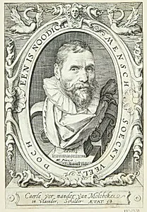 Portræt af Karel van Mander