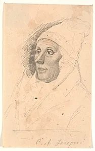 Portræt af købmand Andreas Christiansen i Flensborg by C.A. Jensen