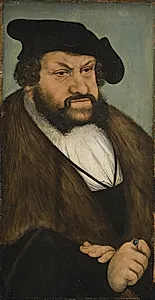 Portræt af kurfyrst Johan den Bestandige af Sachsen (1468-1532)