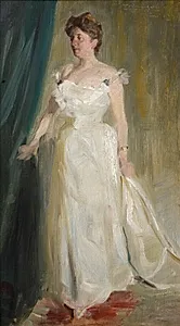 Portræt af lensgrevinde Lillie Suzanne Raben-Levetzau