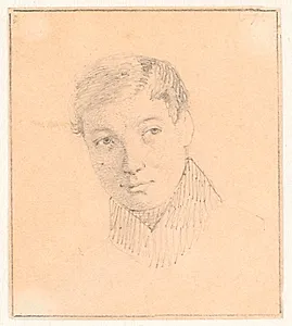 Portræt af Lorentz Ludvig Mozart Waagepetersen by Wilhelm Marstrand
