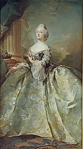 Portræt af Louise, Frederik V's første dronning