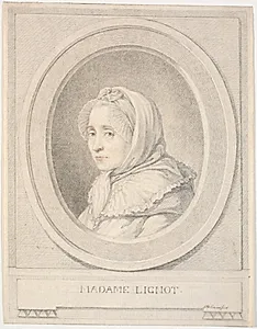 Portræt af Madame Lignot by Marie Jeanne Clemens