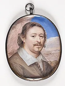 Portræt af maleren Karel van Mander III by Alexander Cooper