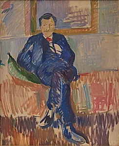 Portræt af maleren Karl Schou