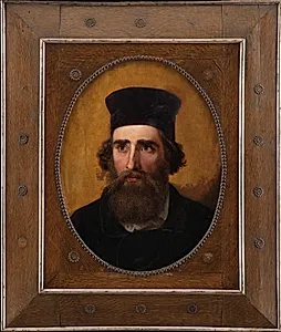 Portræt af maleren Thorald Læssøe (1816-1878)
