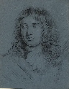 Portræt af miniaturemaleren Thomas Flatman som ung by John Hayls