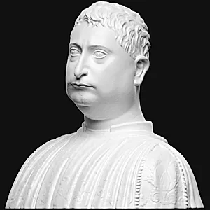 Portræt af Niccolò Strozzi ( -1469) by Ubekendt