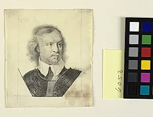 Portræt af Oliver Cromwell