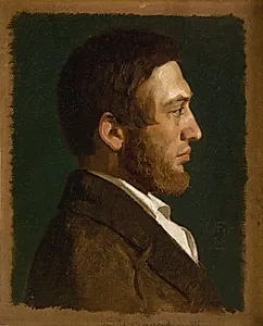 Portræt af P.C. Skovgaard by Lorenz Frølich
