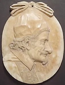 Portræt af pave Innocens XI by Pierre-Etienne Monnot