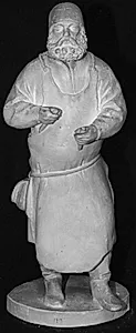 Portræt af Peter Vischer. 14 statuetter fra St. Sebaldus kirken, Nürnberg, helgenskrin: de 12 apostle, samt portræt af Peter Vischer og St. Sebaldus by Ubekendt