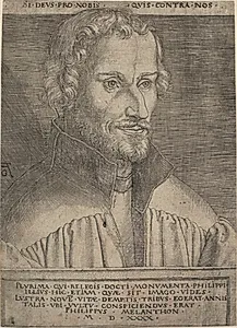 Portræt af Philipp Melanchthon