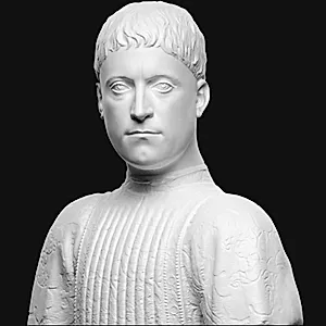 Portræt af Piero (I) de' Medici (1416-1469) by Ubekendt