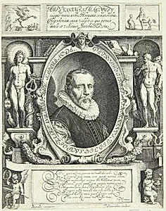 Portræt af Pieter Hogerbeets by Jan Saenredam