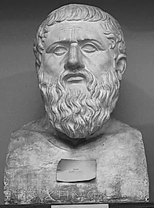 Portræt af Platon (427-347 f.Kr.) by Ubekendt