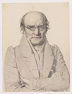 Portræt af Professor Frederik Christian Sibbern by Christen Købke