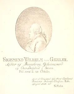 Portræt af Sigismund Wilhelm von Gæhler