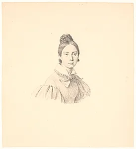 Portræt af Sophie Frederikke Raffenberg by Wilhelm Marstrand