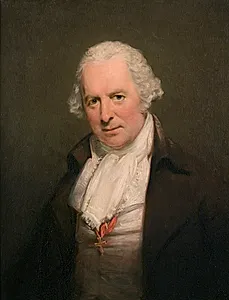 Portræt af tandlægen Bartholomew Ruspini, London (1728-1813) by Georg Romney