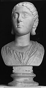 Portræt af Tranquillina, gift med kejser Gordian III by Ubekendt