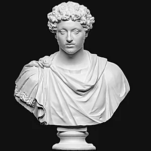 Portræt af unge Marcus Aurelius by Ubekendt